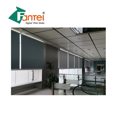 Υλικό PVC μεταλλινών υφάσματος δύο πλευρών 540GSM τυφλών συσκότισης που τοποθετείται σε στρώματα